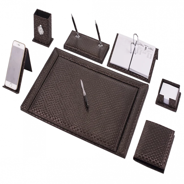 Gülpaş Sümen Takımı Örgü 10 Parça Lüks Deri 238