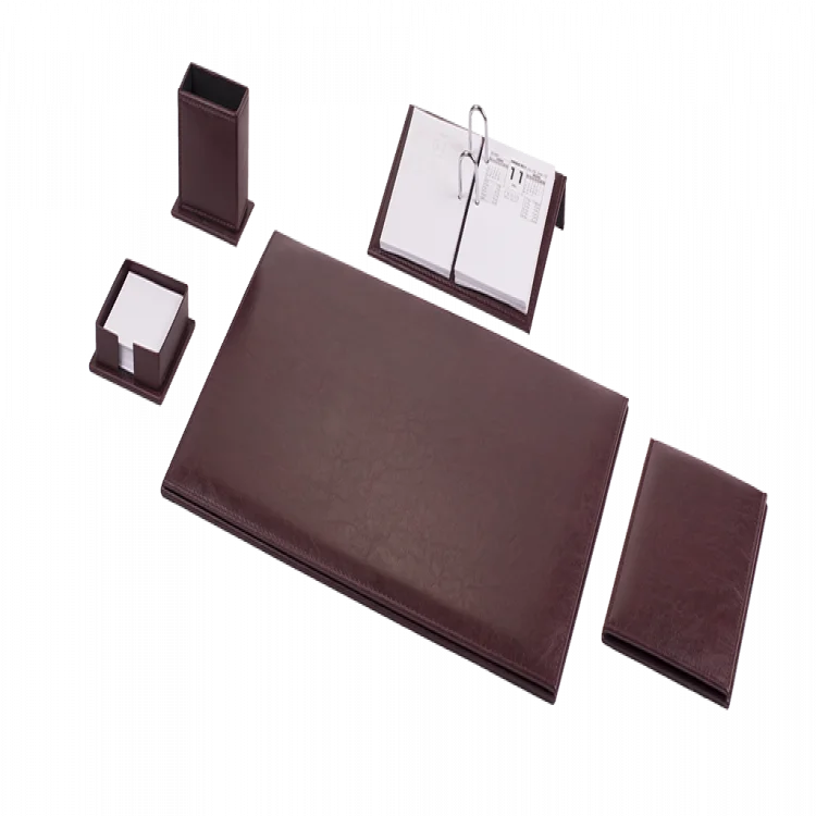 Gülpaş Sümen Takımı Suni Deri 5 Parça Klasik Bordo 289