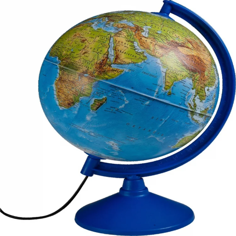 Gürbüz 41261 Işıklı Fiziki+siyasi Küre 26 Cm