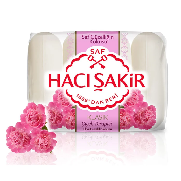 Hacı Şakir Güzellik Sabun 4*70gr Çiçek Terpisi 384729 *24