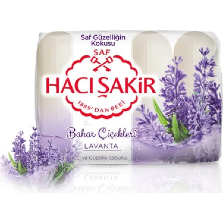 Hacı Şakir Güzellik Sabun 4*70 Gr Lavanta *24