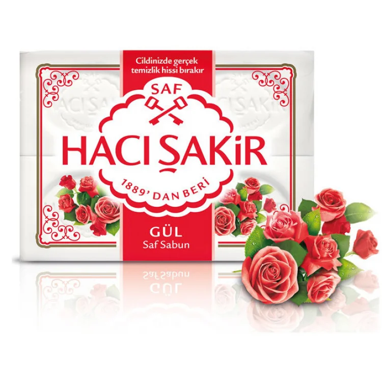 Hacı Şakir Kalıp Sabun 600 Gr_gül *15