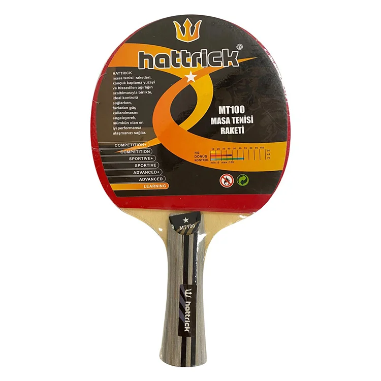Hattrick Mt-100 Masa Tenisi Raketi Tekli Tsts