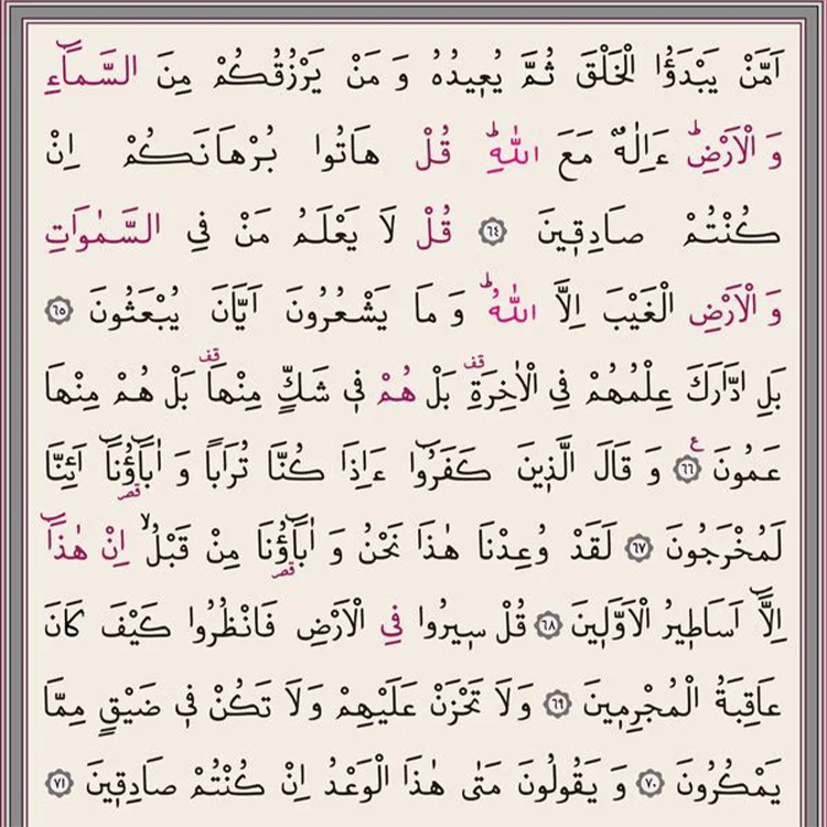 Hayrat Orta Kadife Nakışlı Kuranı Kerim Açık Bordo