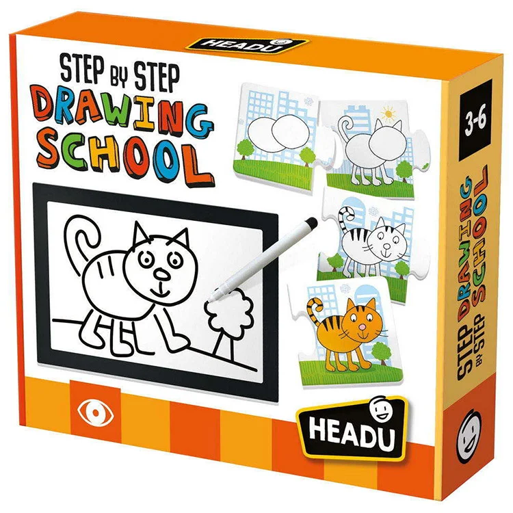 Headu Step By Step Drawing School (3-6 Yaş)-ıt21062