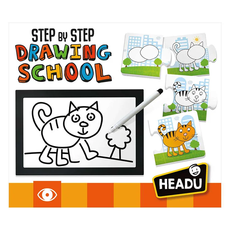 Headu Step By Step Drawing School (3-6 Yaş)-ıt21062