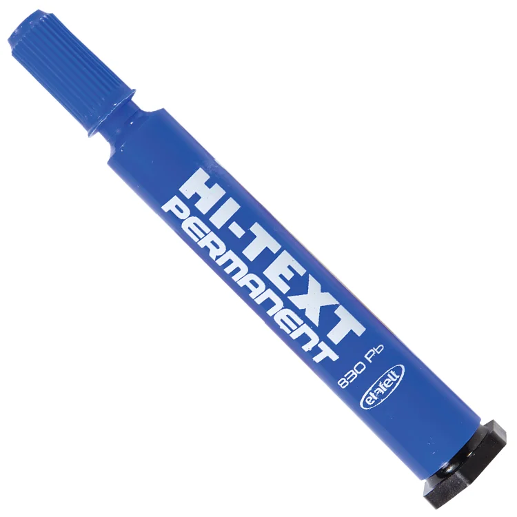 Hi-text Markör Kalem Yuvarlak Uç Mavi 830 Pbm