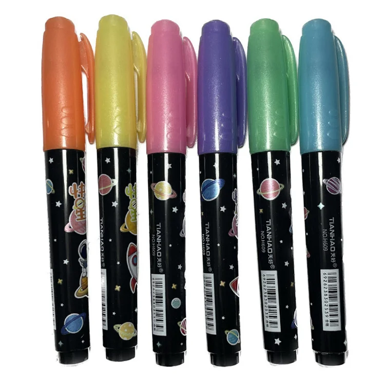 İbiş Fosforlu Kalem Gezegen Şekilli 6lı H-609