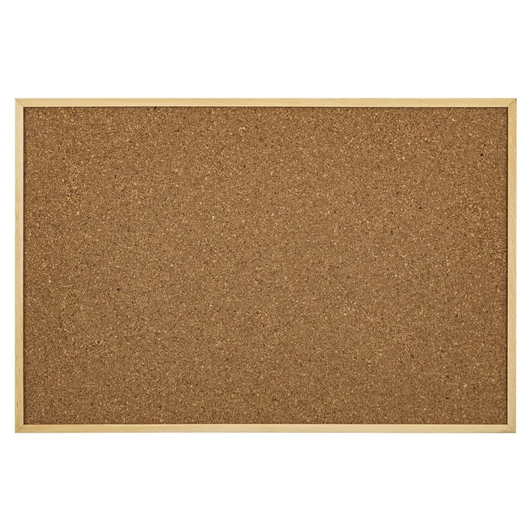 İnter Pano 60*90 Ahşap Çerceveli Duvara Monte Mantar Pano İnt-512