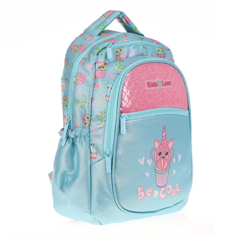 Kaukko Kids Love Sırt Çantası Kapitone Cactus L5099