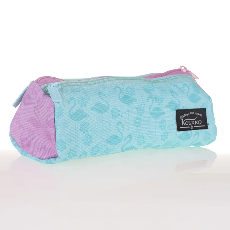 Kaukko Wiclight 3 Bölmeli Kalem Çantası Flamingo K2320