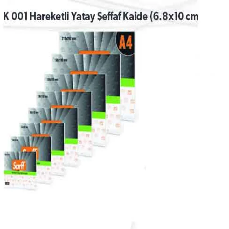 Kejea K-008 130x190mm  Şeffaf Kaide 15307009