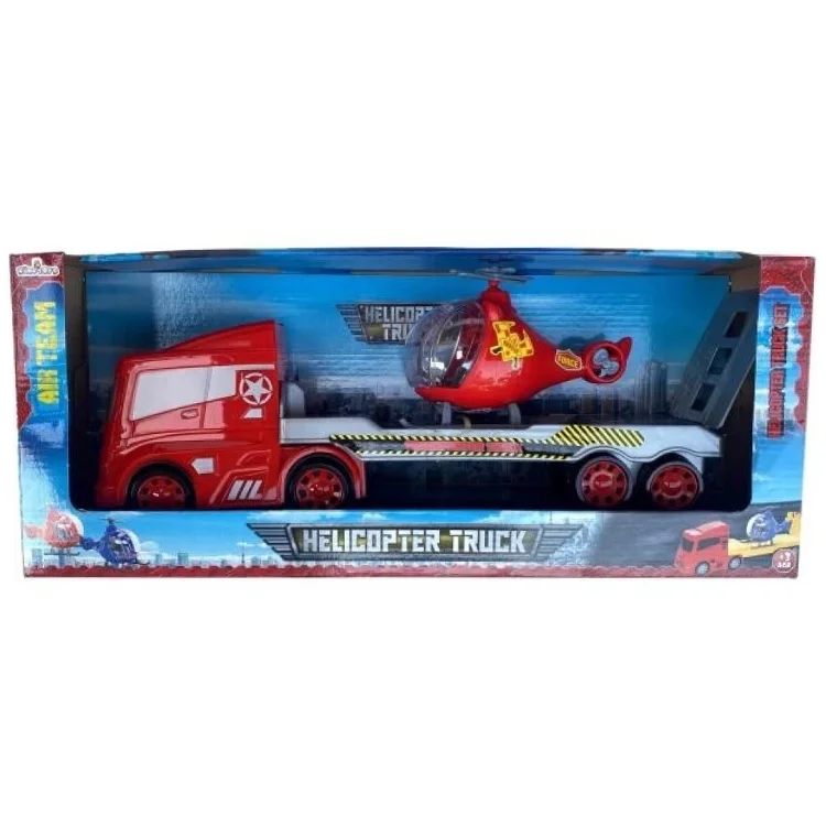 King Toys Lal Polis Tır Helikopterli 1120 Oyck