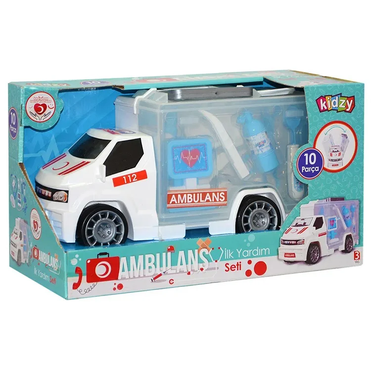 King Toys Mrt-66 Çantalı Ambulans Aracı Oyck