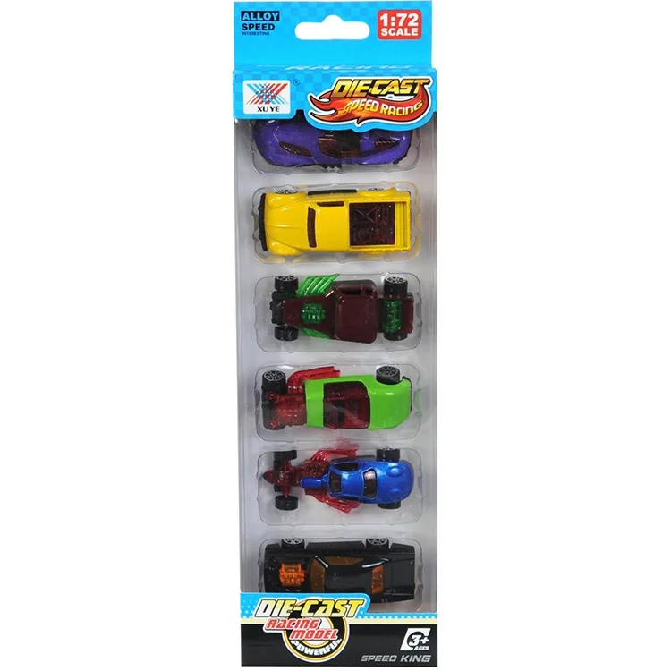 Kzl-k101a33 Kutuda 6 Lı Dıe-cast Model Arabalar *144