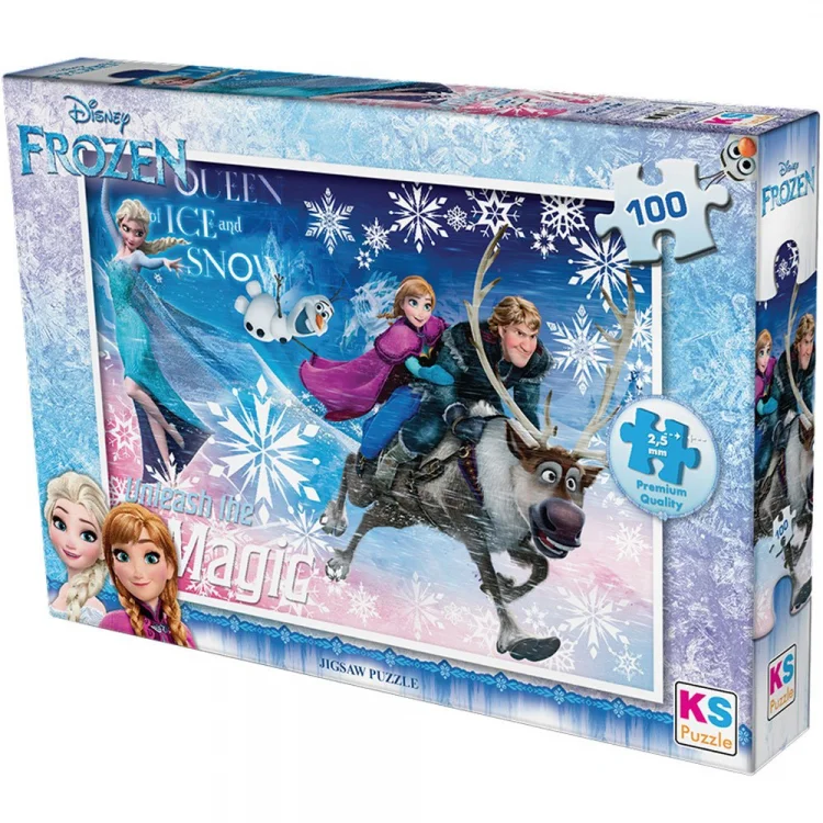Ks Games Puzzle 100 Parça Frozen Frz714 Ksgm