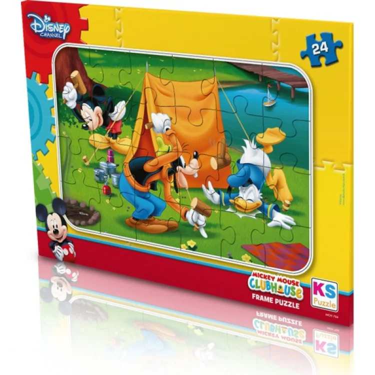 Ks Games Puzzle 24 Parça Mickey Mose Frame Mch704 Ksgm