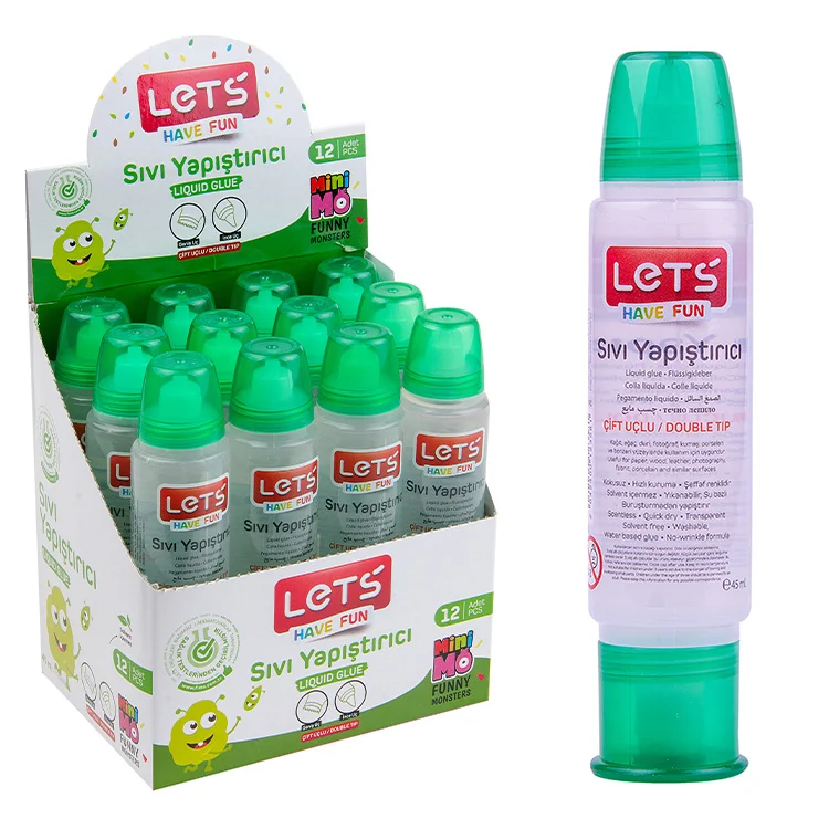 Lets L-10145 Çift Uçlu Sıvı Yapıştırıcı 45 Ml.