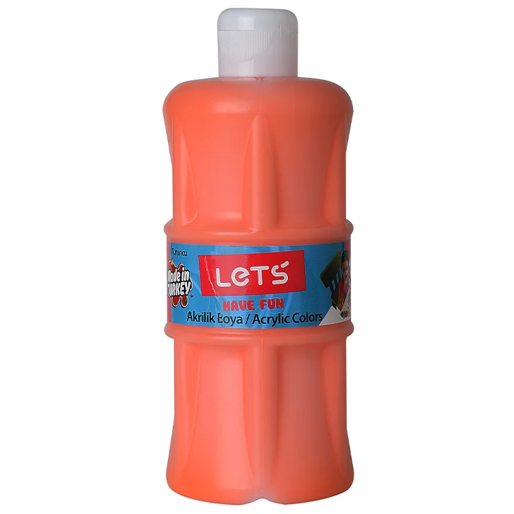 Lets L-5302 Akrilik Boya 500 Ml Turuncu