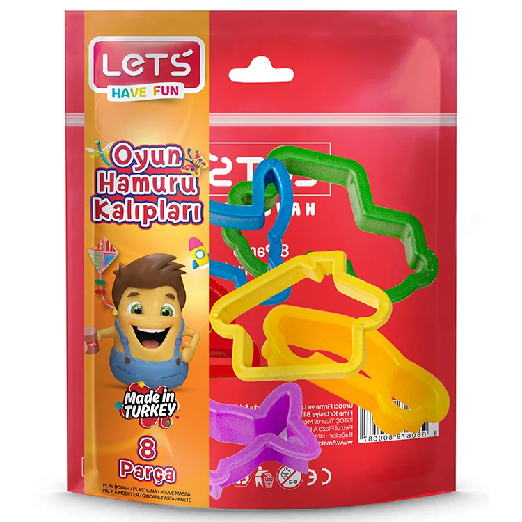 Lets L-8411 8 Parça Oyun Hamur Kalıbı