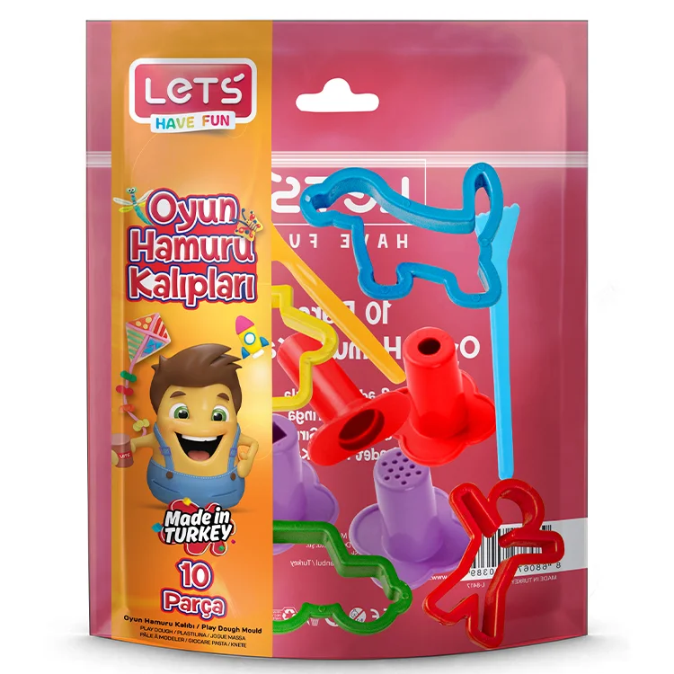 Lets L-8417 Oyun Hamuru Kalıpları 10 Parça