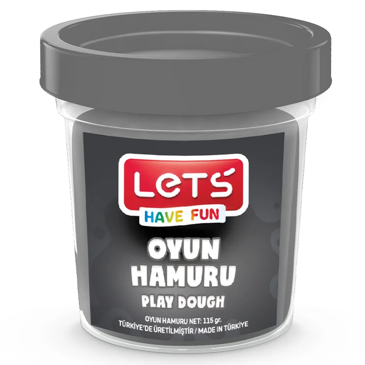 Lets L-8440-13 Oyun Hamuru Gri 115 Gr