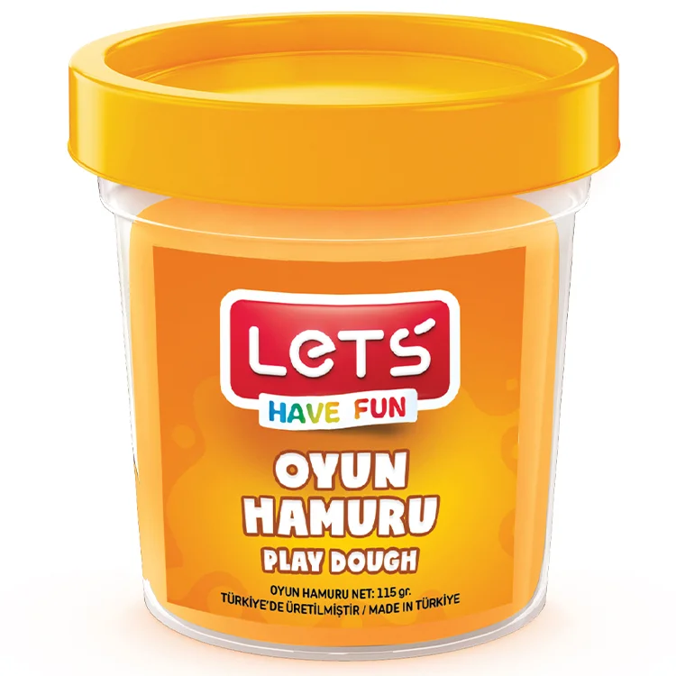 Lets L-8440-8 Oyun Hamuru Turuncu 115 Gr
