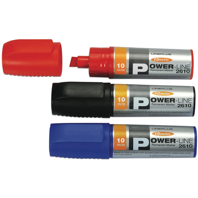 Lineplus Markör Kalem Kesik Uç 10 Mm 2610 Mavi 10522