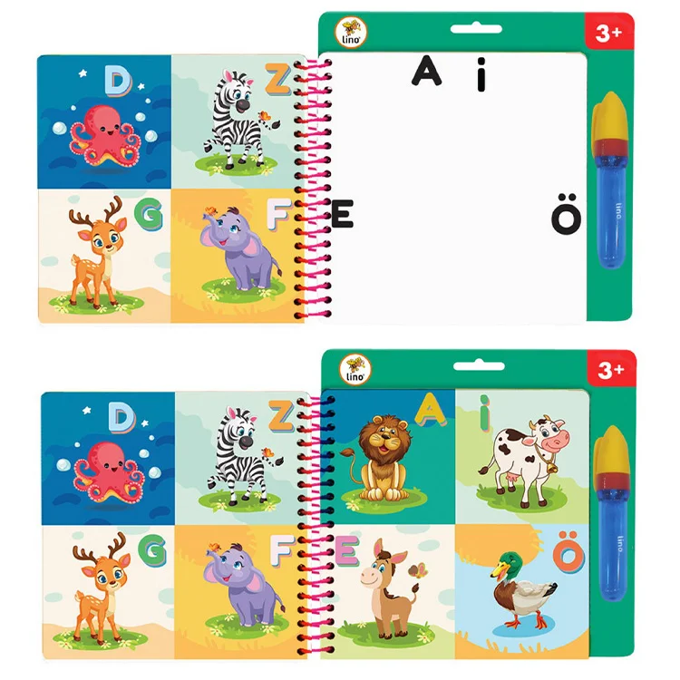 Lino Aqua Magic Book Eğlenelim Öğrenelim Sihirli Boyama Kitabı Tfl-1004