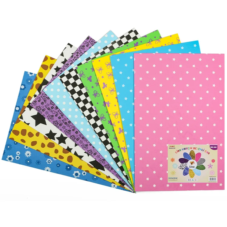 Lino Eva 20x30 Dalga Baskılı 10 Renk 2 Mm Rbe-208