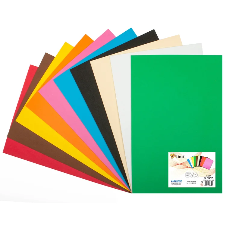 Lino Eva 50*70 Cm 10 Renk 2 Mm 10lu Paket Rbe-202