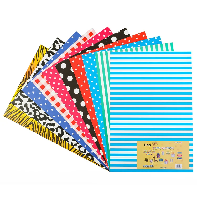 Lino Foto Karton 23*33 Cm Karışık Desenli 6 Desen 10lu 2701j