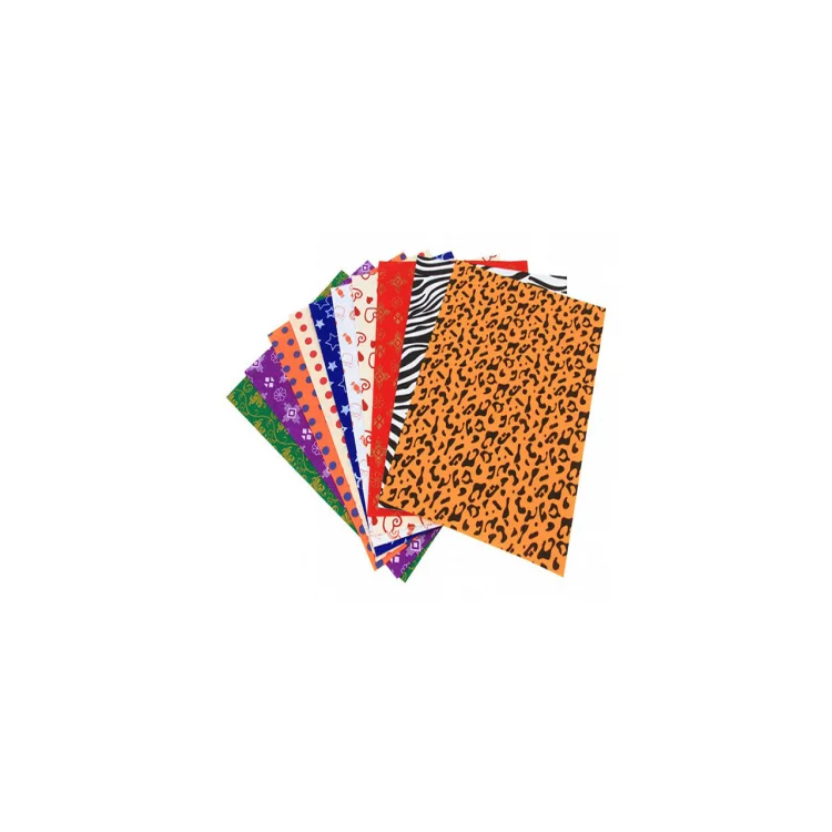 Lino Keçe 20*30 Cm Desenli 8 Renk Desen 10lu 2720j