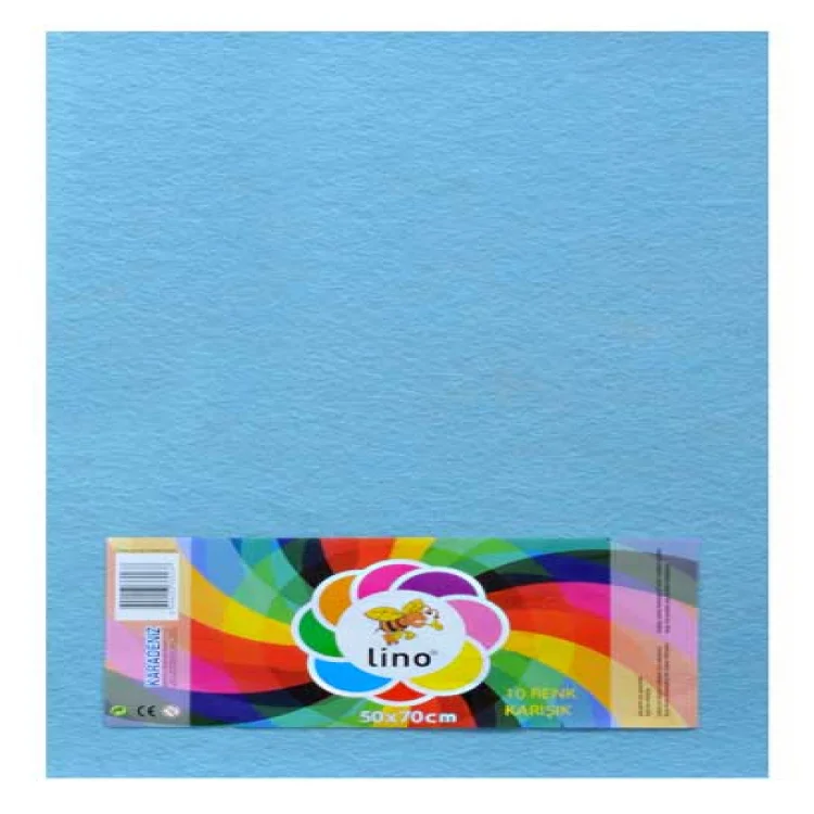 Lino Keçe 50*70 Cm Mavi 10lu Paket 2731jq