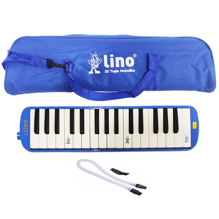 Lino Melodika 32 Tuşlu Bez Çanta Mavi Ln-32-ms