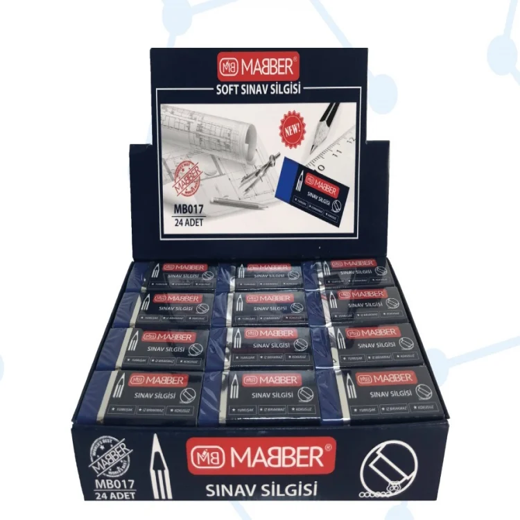 Mabber Sınav Silgisi 24lü Mb017 - My-017
