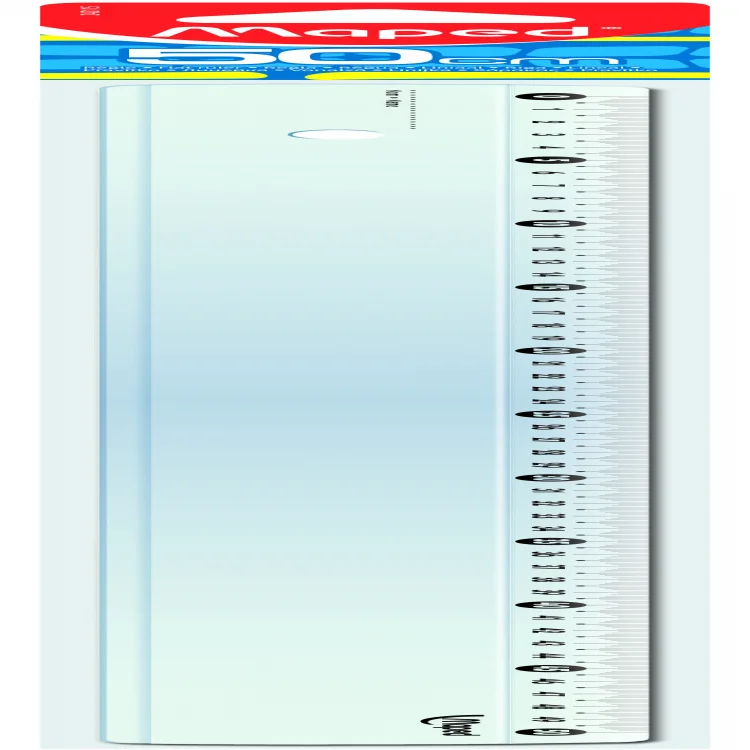 Maped 242115 50 Cm. Düz Kristal Cetvel Poşet
