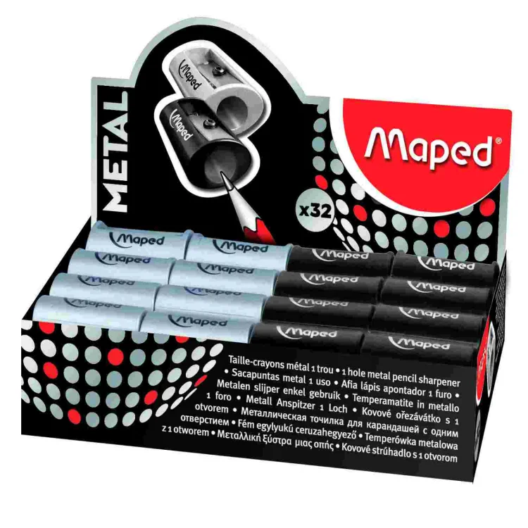 Maped 534019 Satelit Metal Tek Delikli Kalemtraş