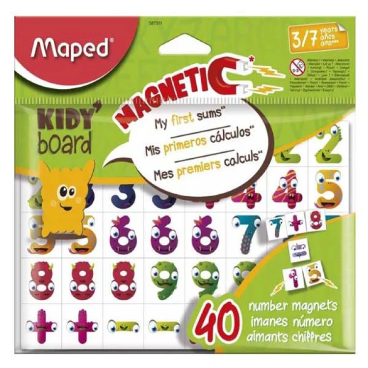 Maped 587311 Beyaz Tahta İçin Eğl. 40 Ad.mıknatıs