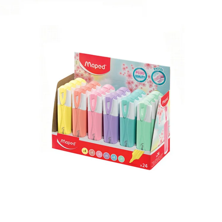 Maped 742538 Fosforlu Kalemler Pastel