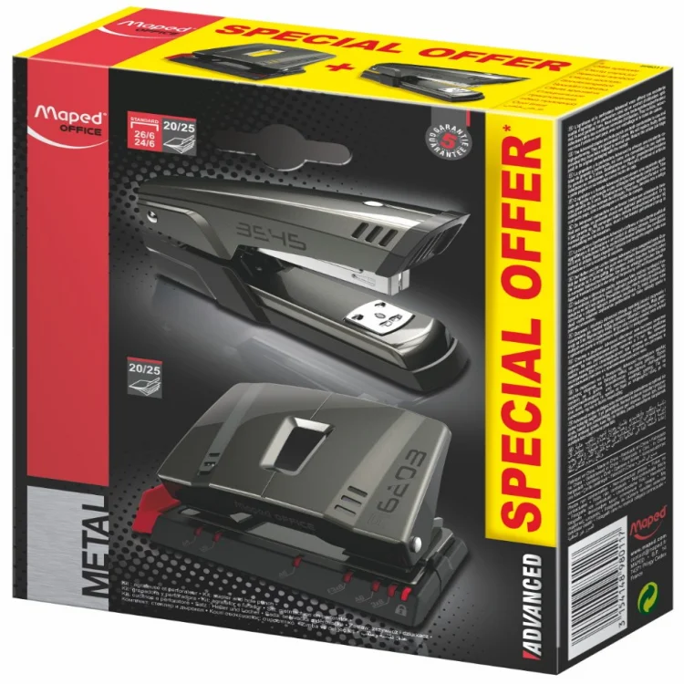 Maped 898011 Advanced Set 24/6 Zımba &amp;delgeç 20/25