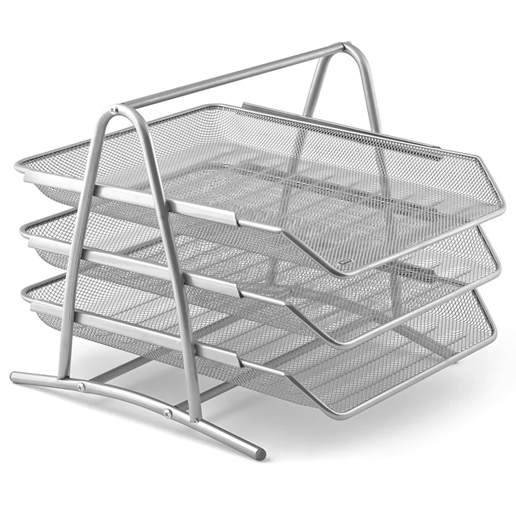 Mas Evrak Rafı 0523 Perfore 3lü Silver