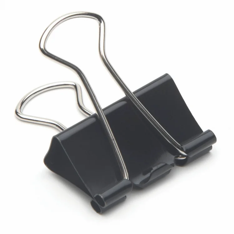 Mas Kıskaç 925 Omega Çelik Düzine Siyah 25 Mm 12li Pk