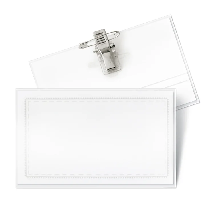 Mas Yaka Kokart Klipsli 54x86 Yatay Şeffaf 50li 3518