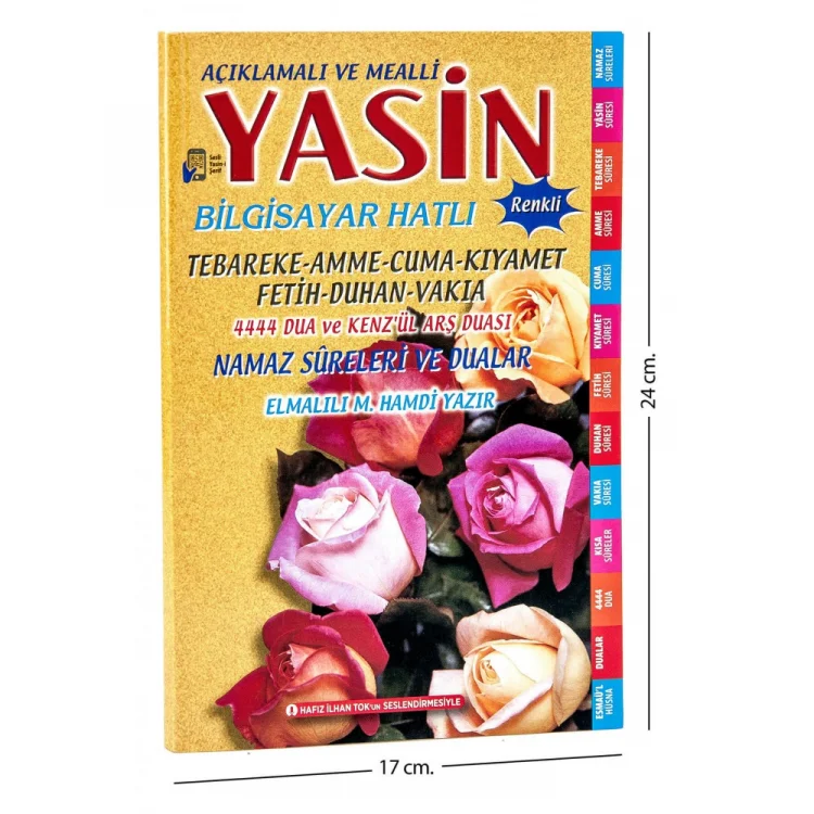 Merve Yayınları 016 Orta Boy Yasin 2 Hamur Türkçe Sarı Dergi Boy Rmzn