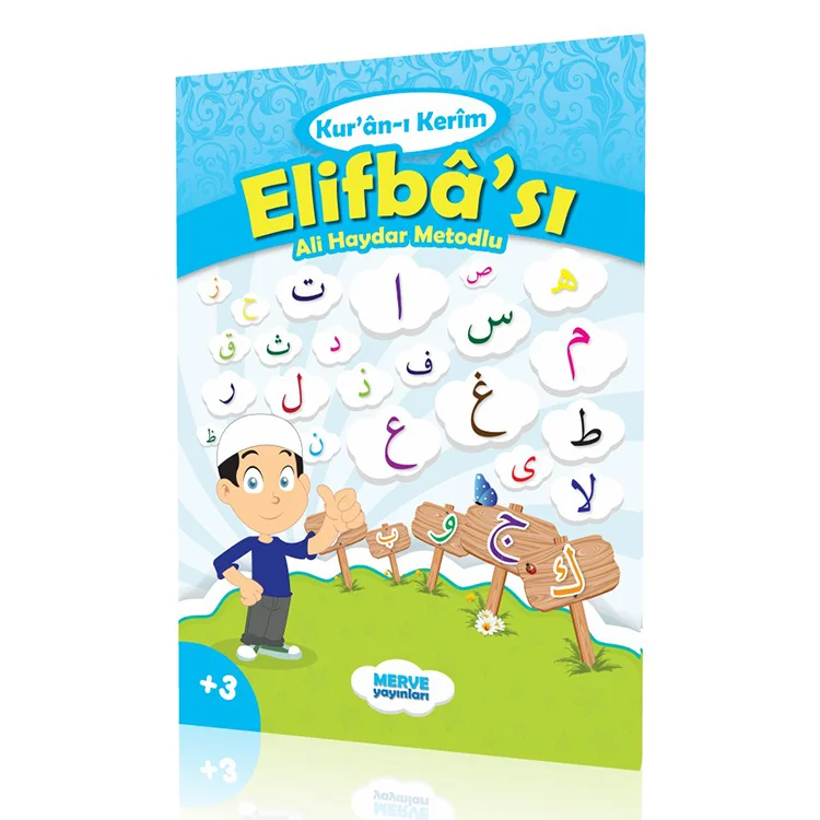 Merve Yayınları Mavi Elifba 1.hamur 4 Renk 2343  Rmzn