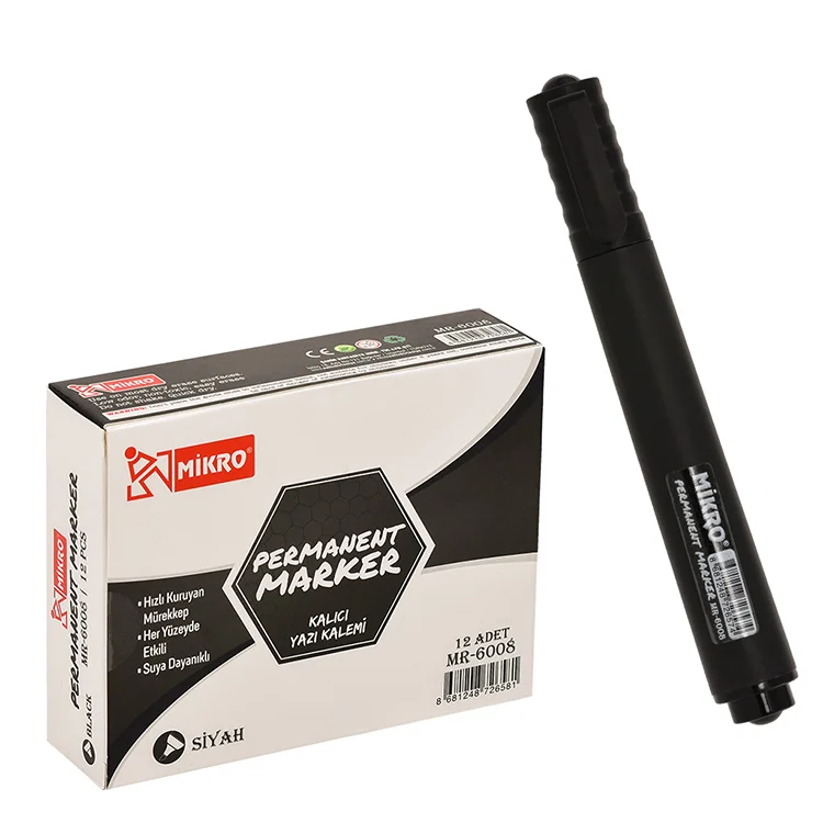 Mikro St. 6007 10gr Jumbo Marker Kalem Mavi 6007m Shnk