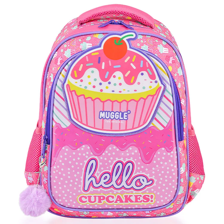 Muggle Okul Çantası Mu-7051 Cup Cake Pembe Shnk