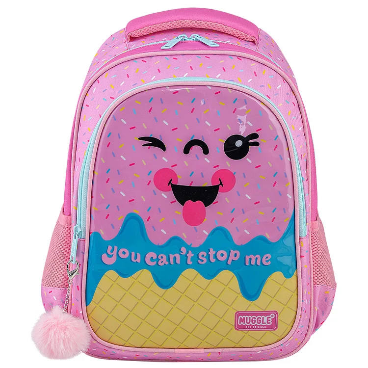 Muggle Okul Çantası Mu-8652 Pink İce Cream Pembe Shnk