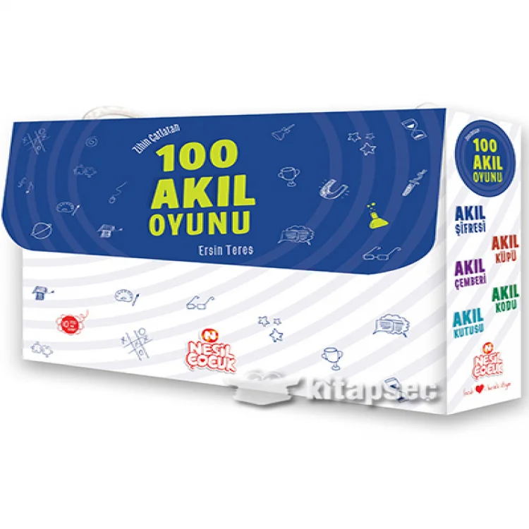Nesil Çocuk Yayınları Zihin Çatlatan 100 Akıl Oyunu Seti
